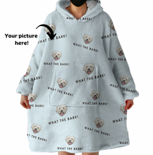 Load image into Gallery viewer, Custom Hoodie Blanket
