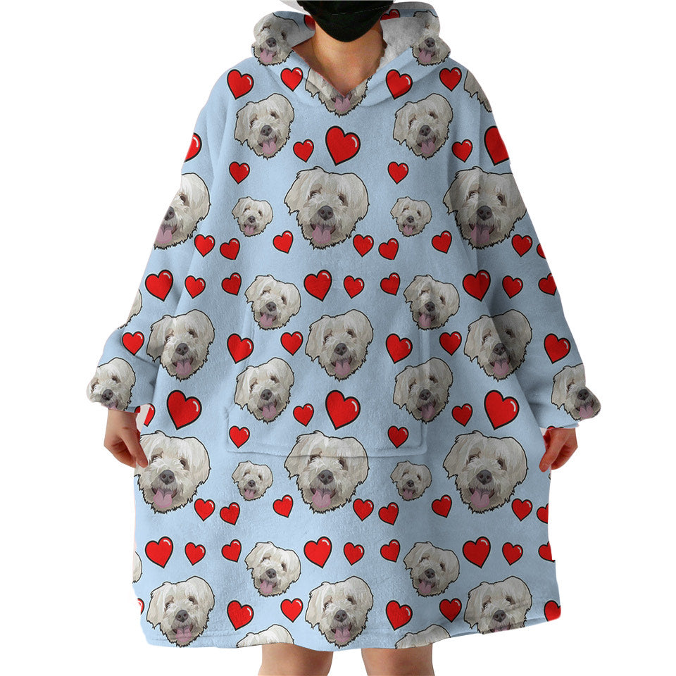 Pet Hoodie Blanket