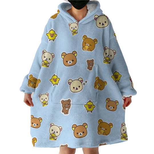 Custom Hoodie Blanket What The Bark Pawtraits